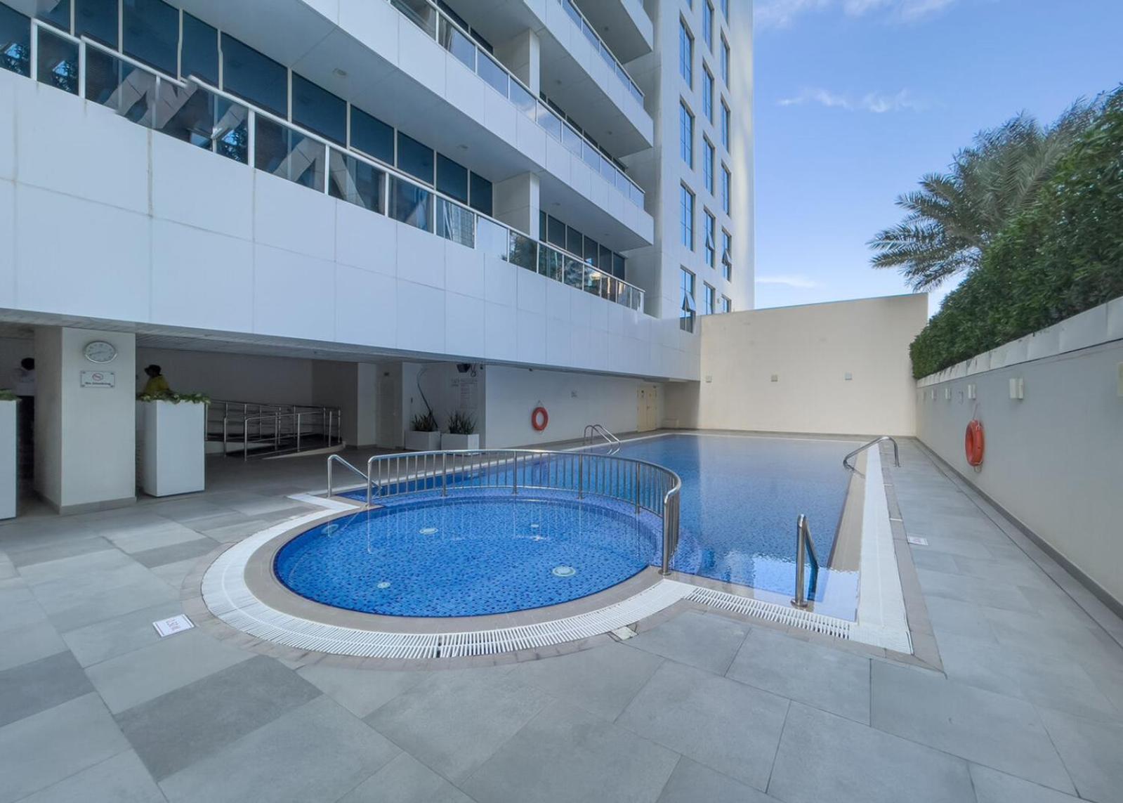 Dream Inn Apartments - Marina Arcade Tower Dubái Exterior foto